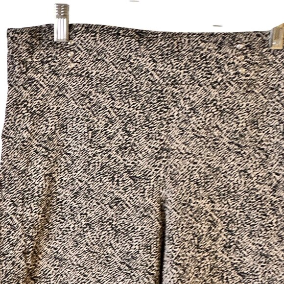 JM Collection Large Animal Print Leg Pants Rhinestone Detail Stretchy Fit - Picture 9 of 11